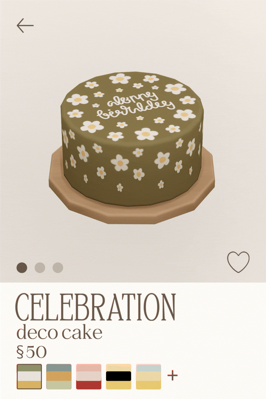 Галерея мода Набор декора Celebration Collection #3